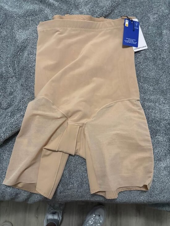 Honeylove Other - Honeylove Mid-Thigh Shapewear Shorts Beige Women's Size L